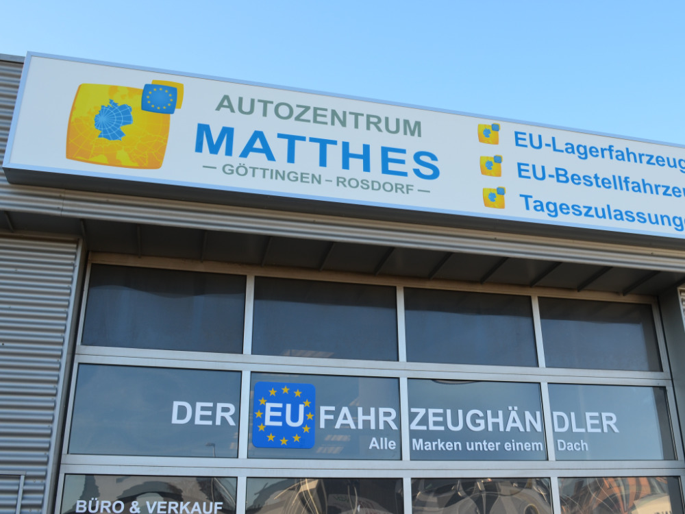 beschriftung autohaus