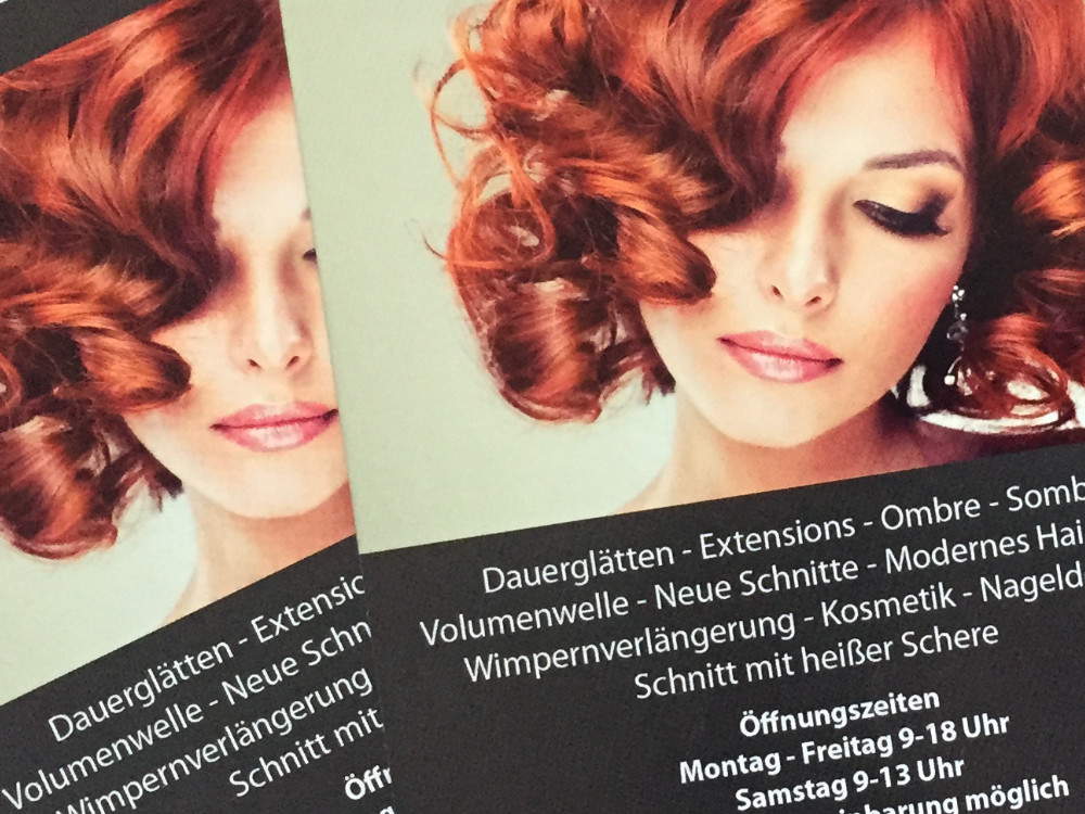 visitenkarten flyer