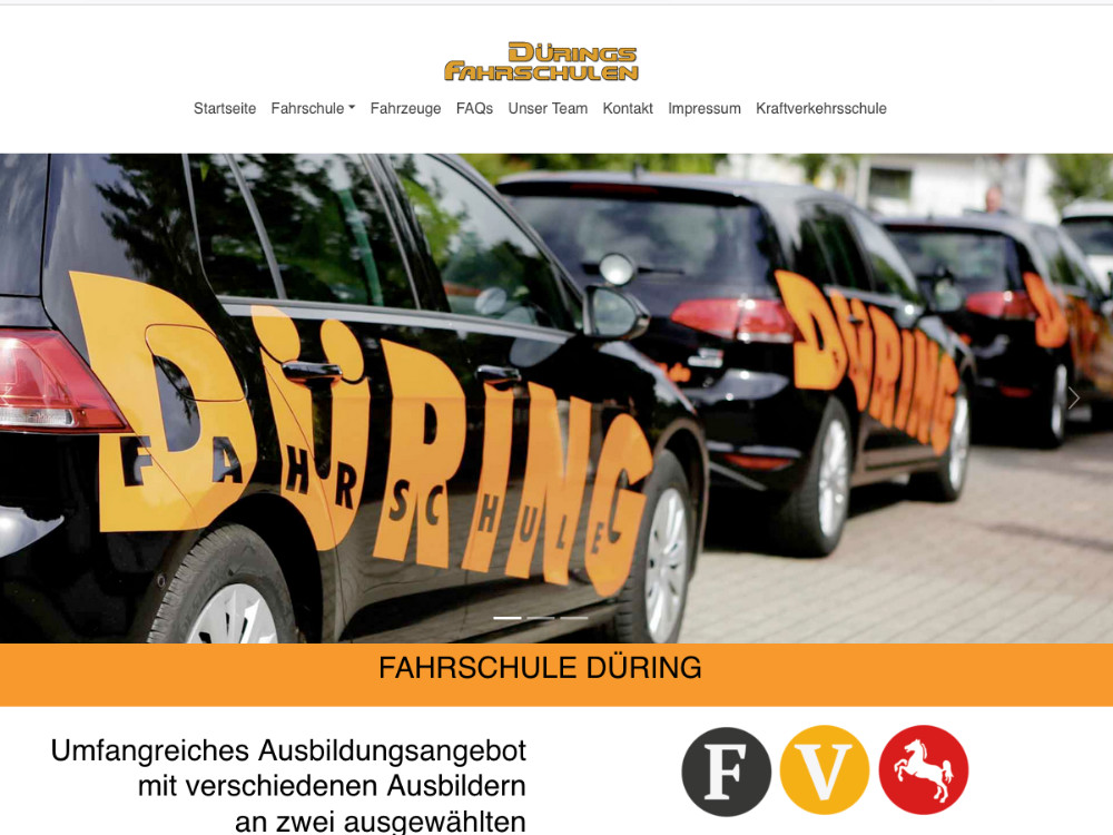 webseite fahrschule